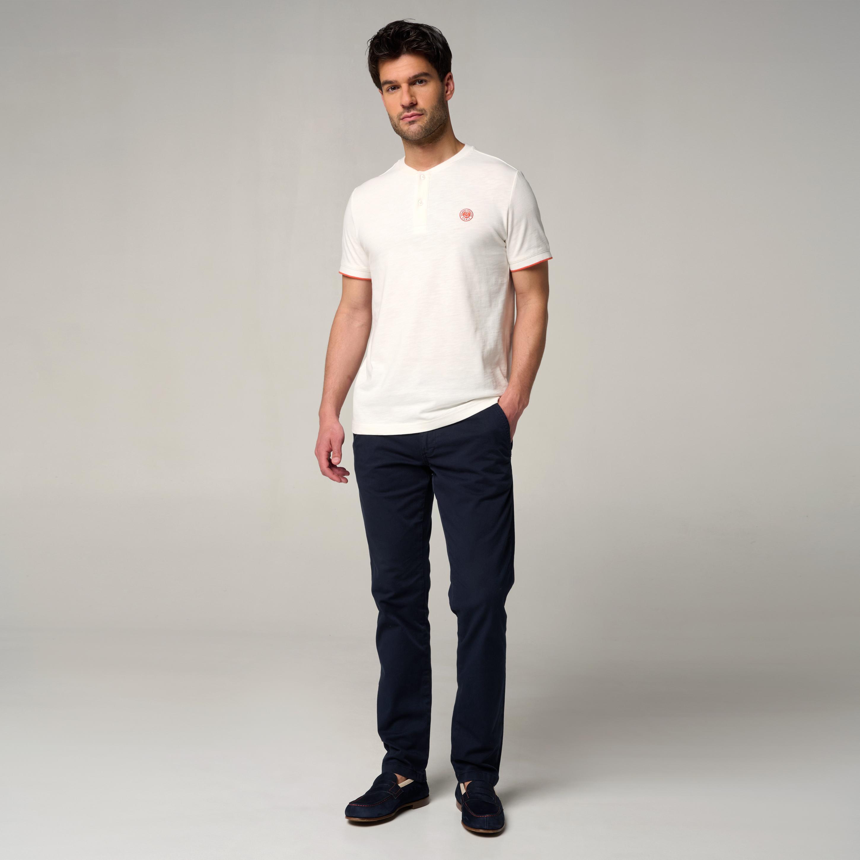 Polo Heritage Homme Roland-Garros - Ecru 4/5