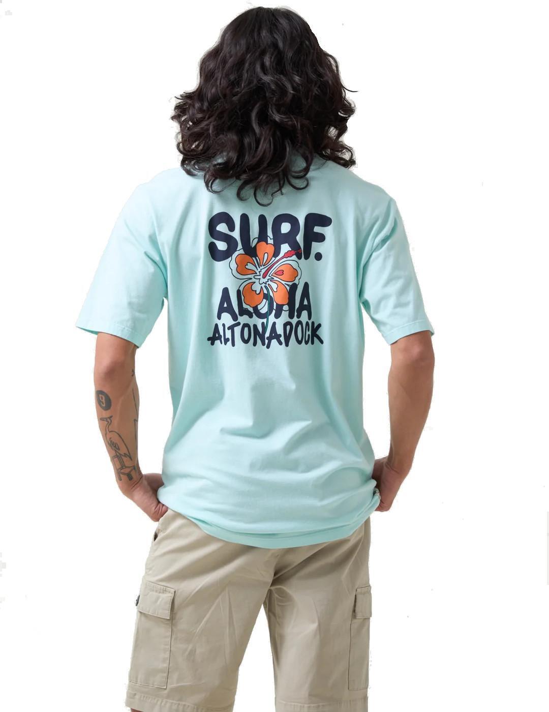 Camiseta para Hombre Altonadock 125275040781 Azul 4/4