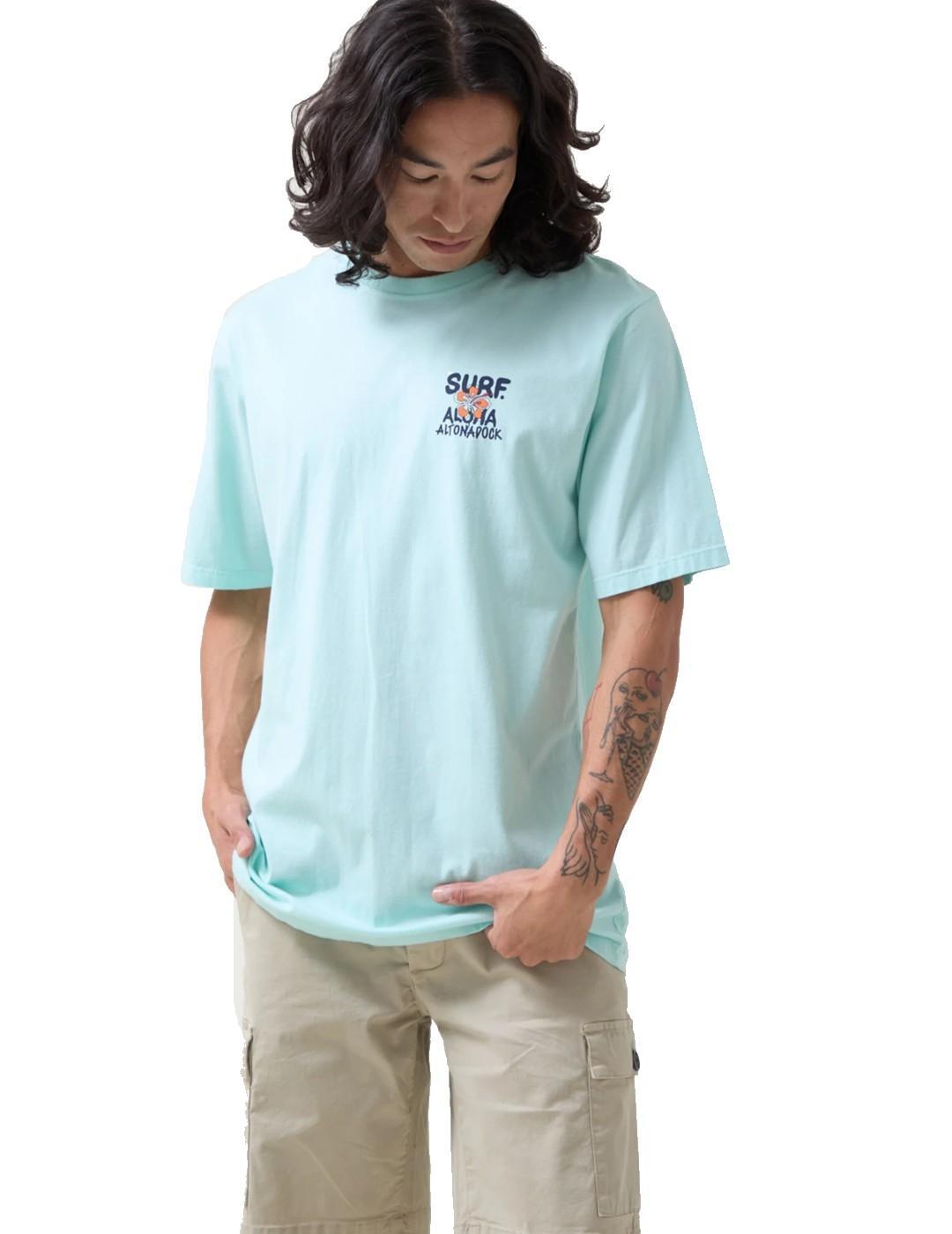 Camiseta para Hombre Altonadock 125275040781 Azul 3/4