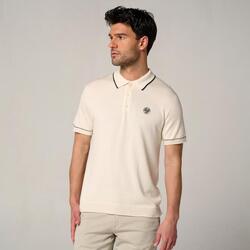 Polo Heritage Homme Roland-Garros - Ecru
