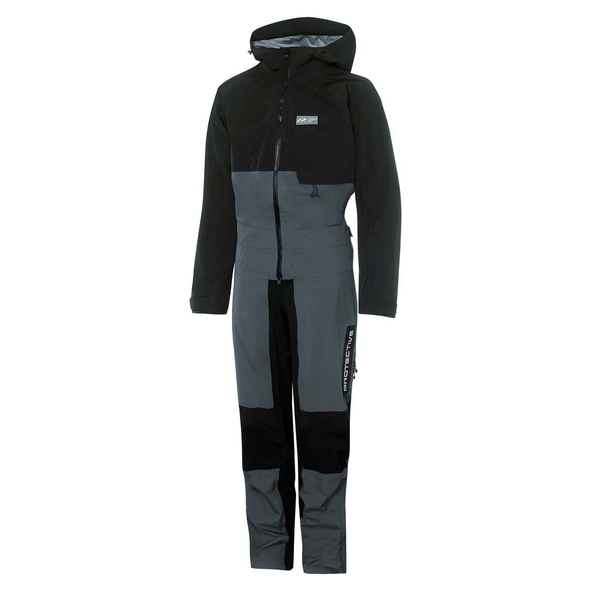 PROTECTIVE Allwetteroverall - Fahrrad - Unisex - P-Free Monkey - dunkelgrau