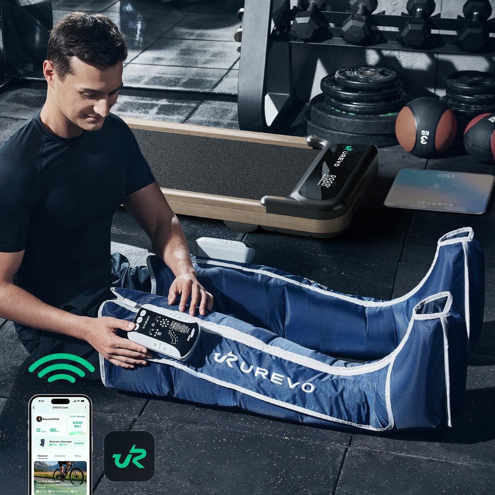 UREVO Wireless Recovery Massager Blau 2/7