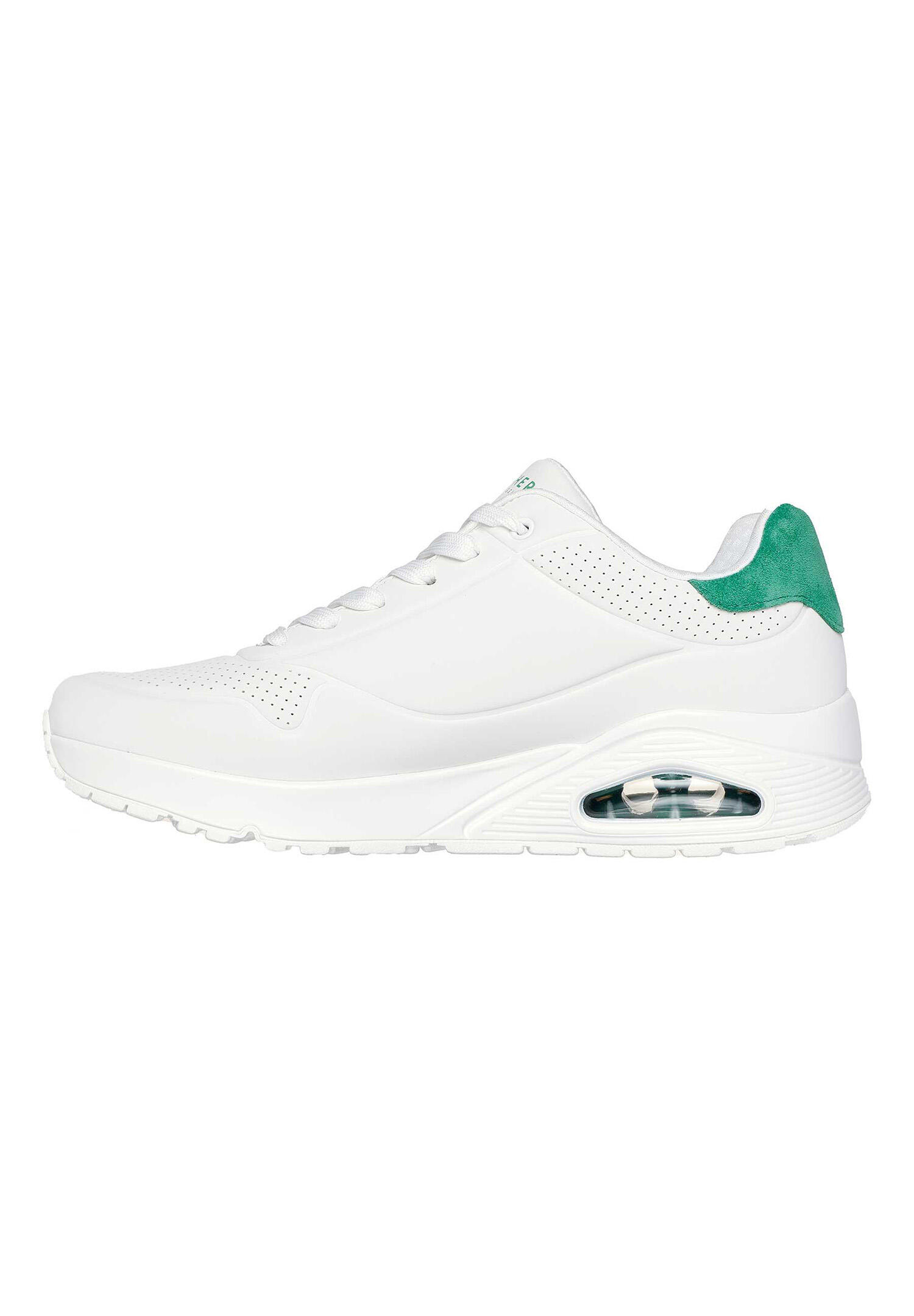Skechers Street Uno - Suited on Air Herren Sneakers 183004 WGR weiss/grün 2/4