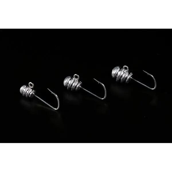 MICROJIG JACKALL TIDE RING HEAD 1,2 GRAME, 5 BUC / PLIC 4/4