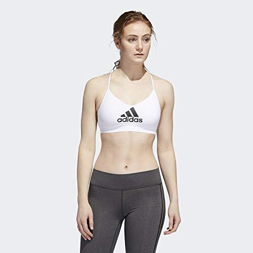 Top Sportivo Adidas All Me Badge Of Sport per Donna - Bianco, Taglia M 3/5