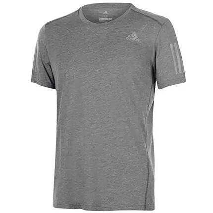T-shirt de Running pour homme ADIDAS RESPONSE en Gris Foncé Heather