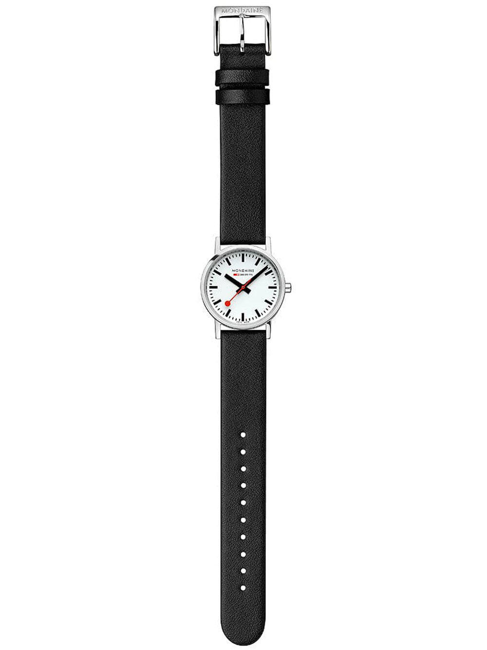 Damenuhr Mondaine A658.30323.11SBBV, Quartz, 30mm, 3ATM 3/5