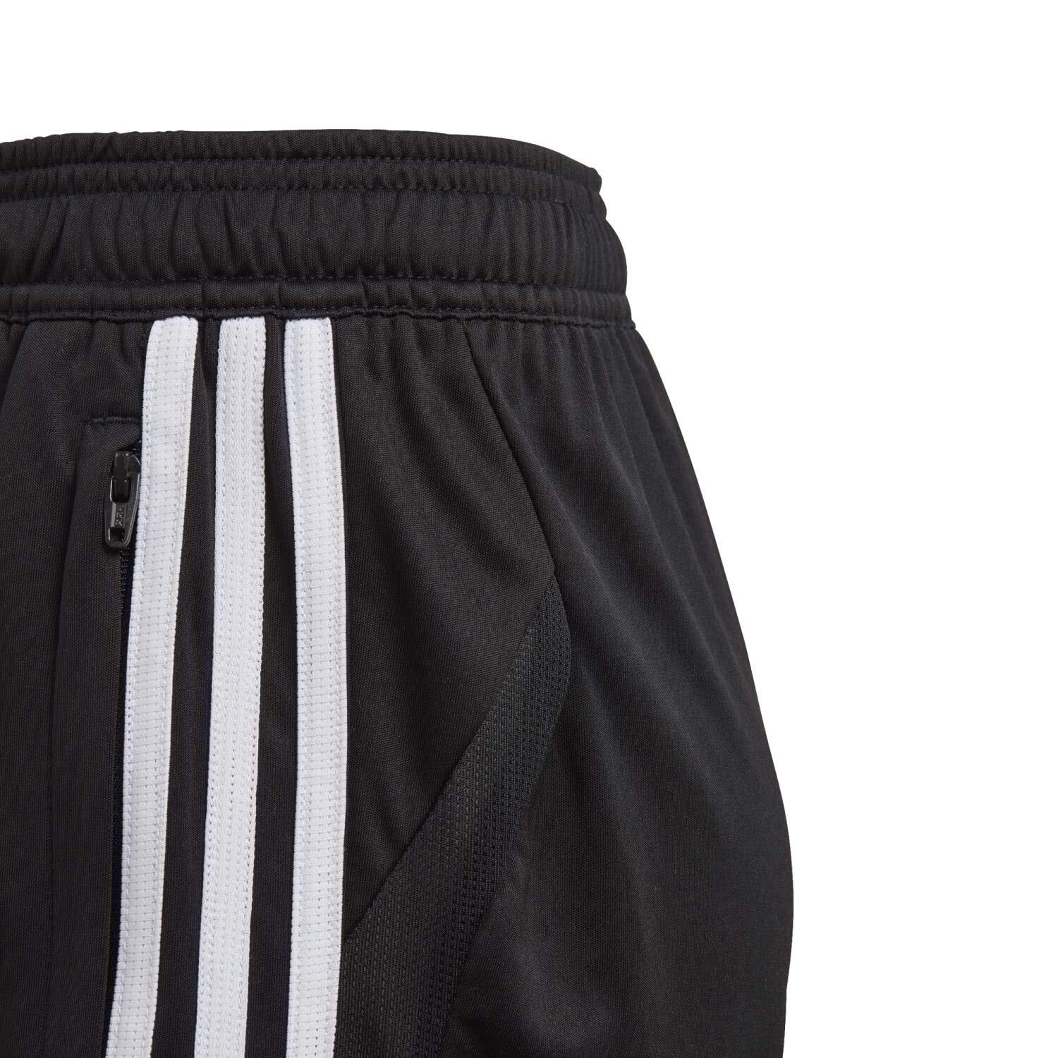 Pantaloncini da Calcio Adidas Tiro 19 Tr, Unisex Bambini, Nero e Bianco 2/4