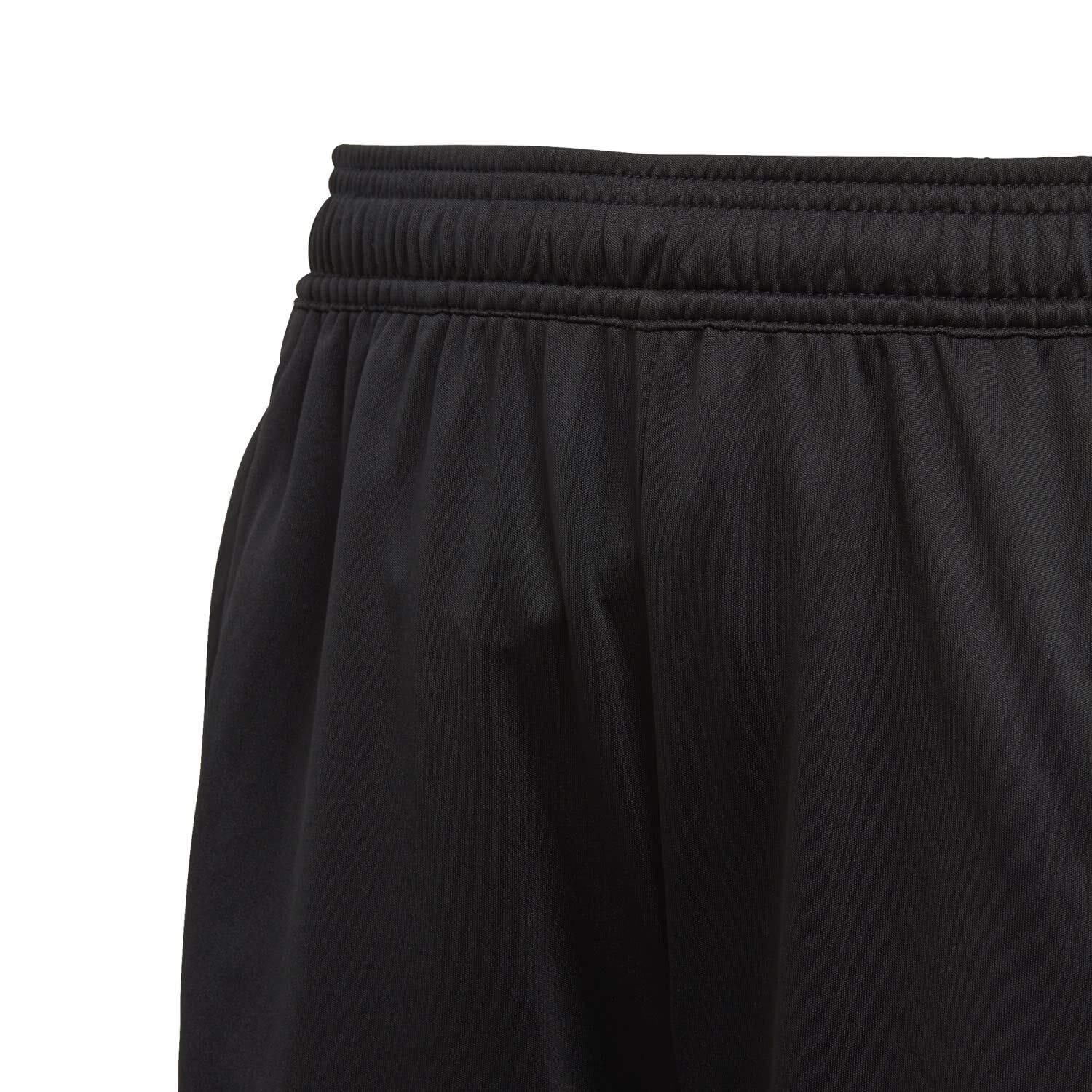 Pantaloncini da Calcio Adidas Tiro 19 Tr, Unisex Bambini, Nero e Bianco 3/4