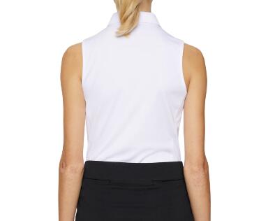 J. Lindeberg Dena Sleveless Top, Camisola pólo de golfe sem mangas para mulher, 3/4