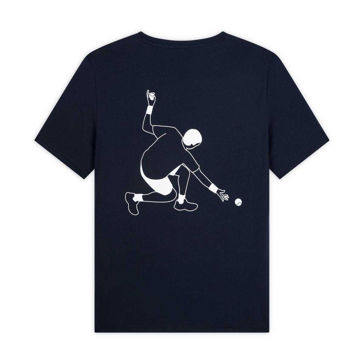 T-Shirt Ramasseur Homme Roland-Garros - Marine 5/5
