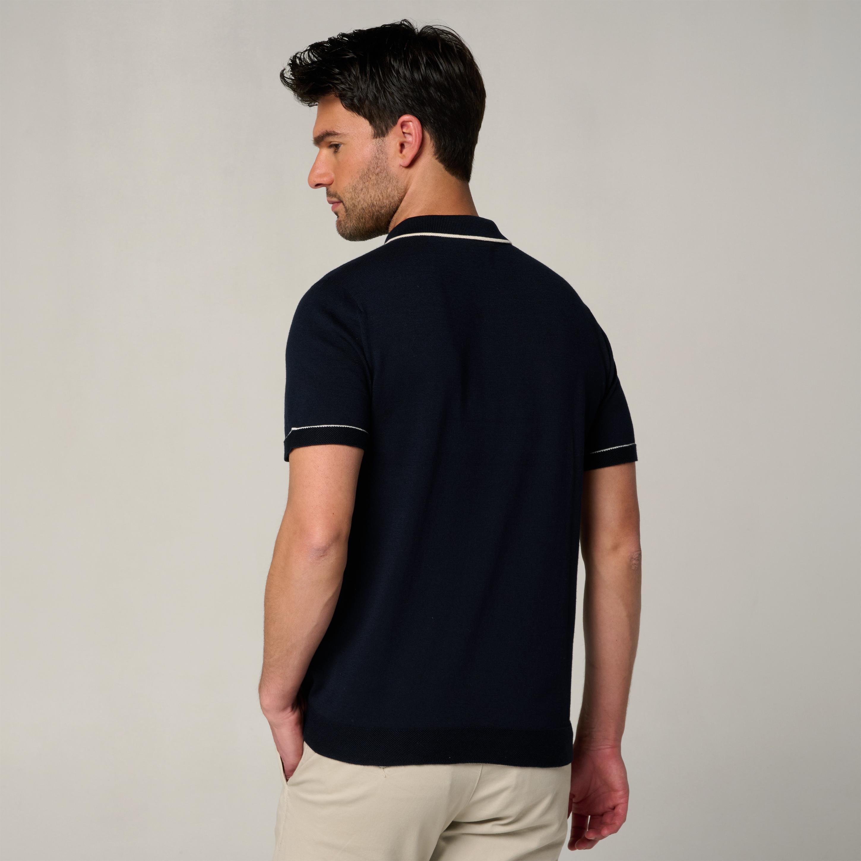 Polo Heritage Homme Roland-Garros - Marine 4/5