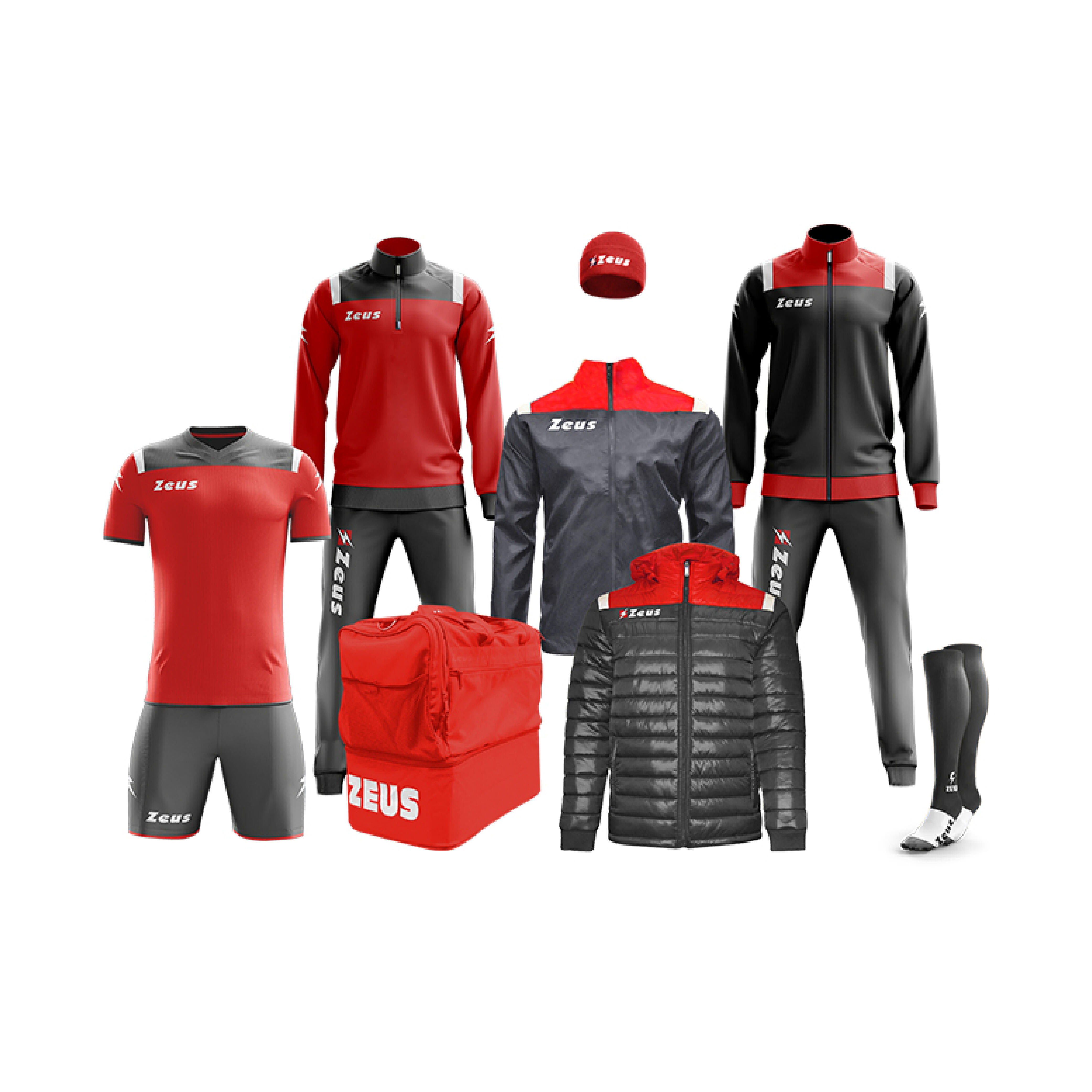 Zeus - Zeus Pack Football Vesuvio - Survêtement - Rouge - Decathlon