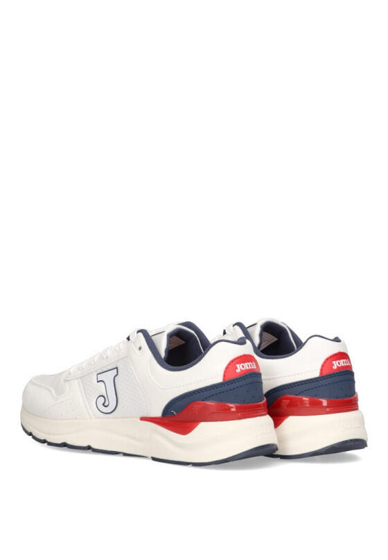 Deportivas Casual Hombre Suela Plana - Modelo C260 Men Blanco 4/6
