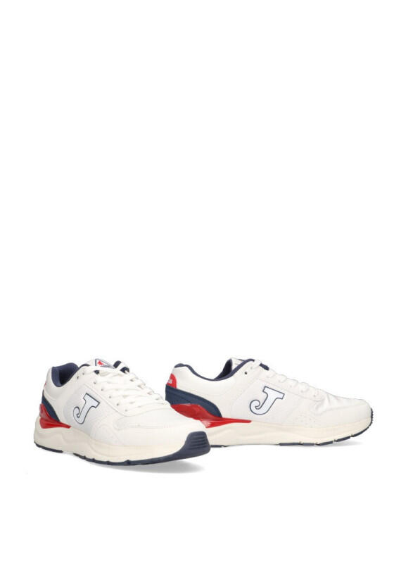 Deportivas Casual Hombre Suela Plana - Modelo C260 Men Blanco 5/6