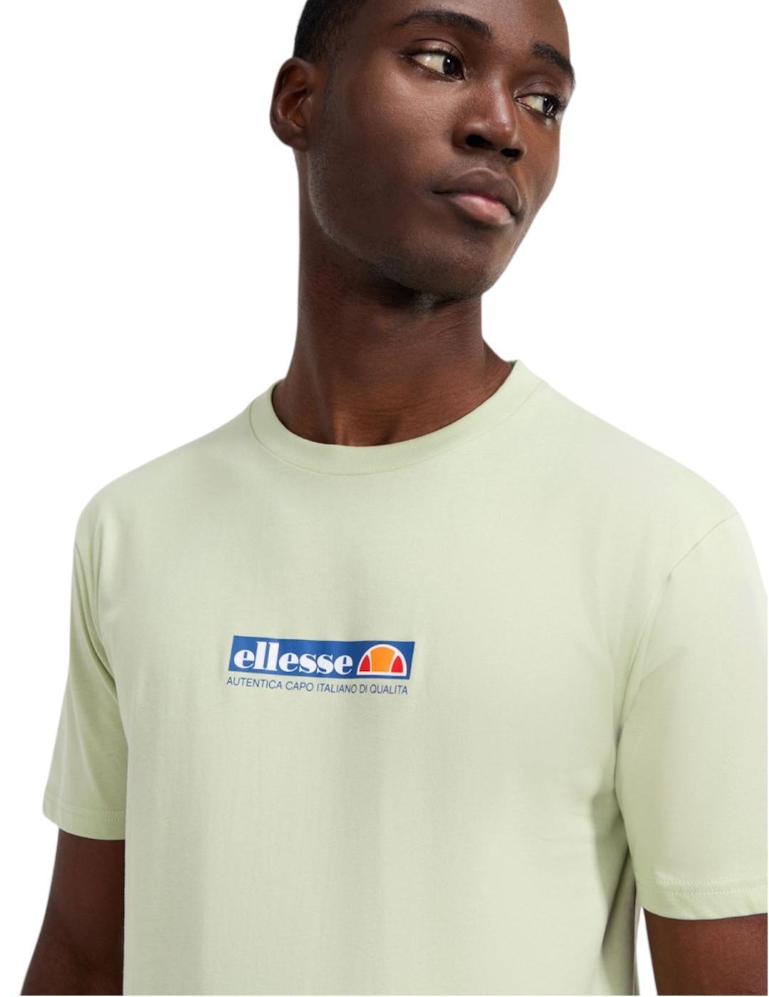 T-shirt à manches courtes pour homme Ellesse Offredian Vert. 3/5