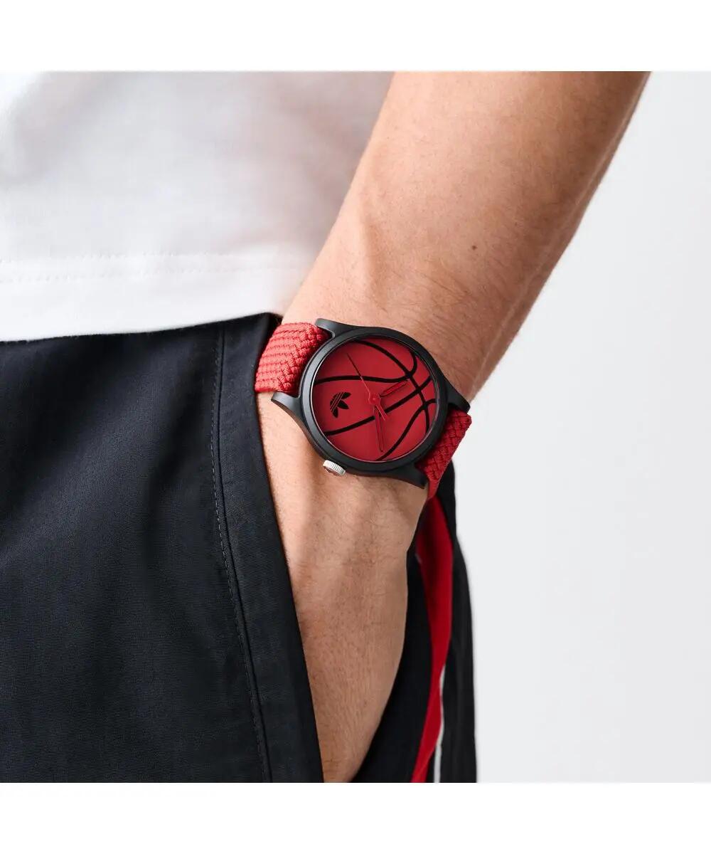 Adidas Originals Analog Uhr Rot/Rot AOSY25027 4/6