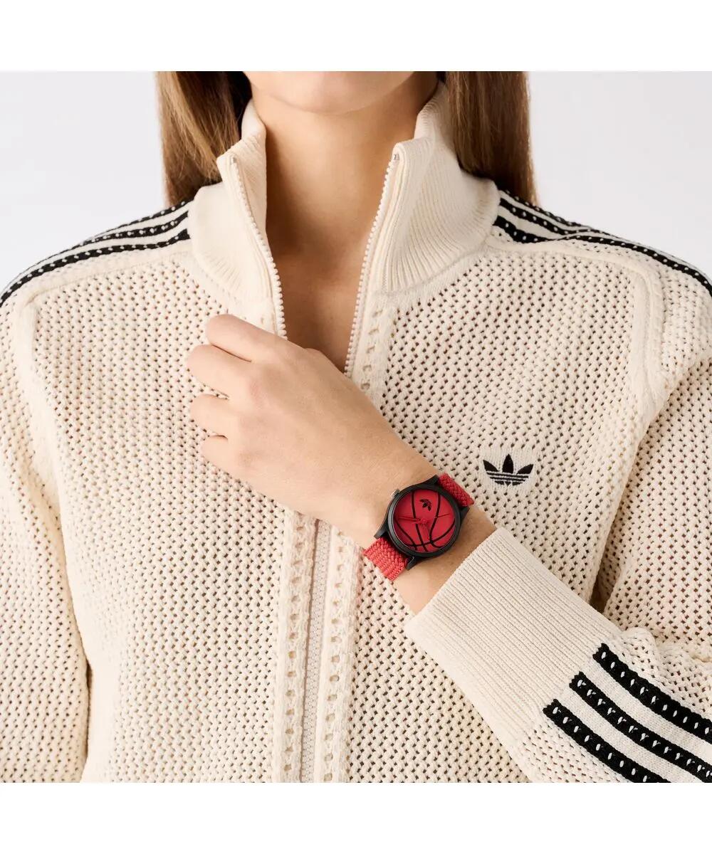 Adidas Originals Analog Uhr Rot/Rot AOSY25027 5/6