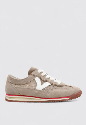 Damenschuhe Victoria Saturno Netz Beige.