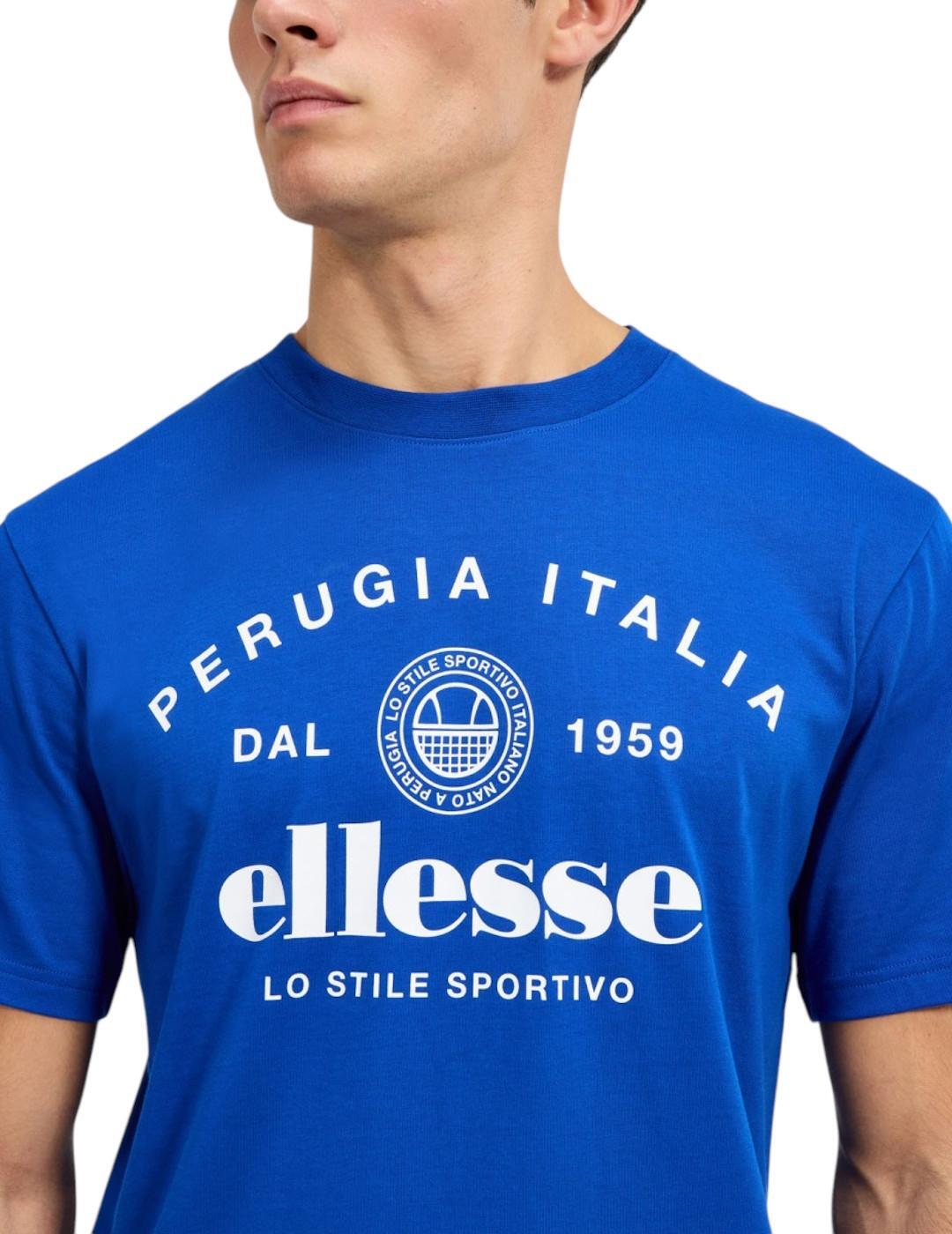 T-shirt pour homme Ellesse Pepito Bleu 4/5