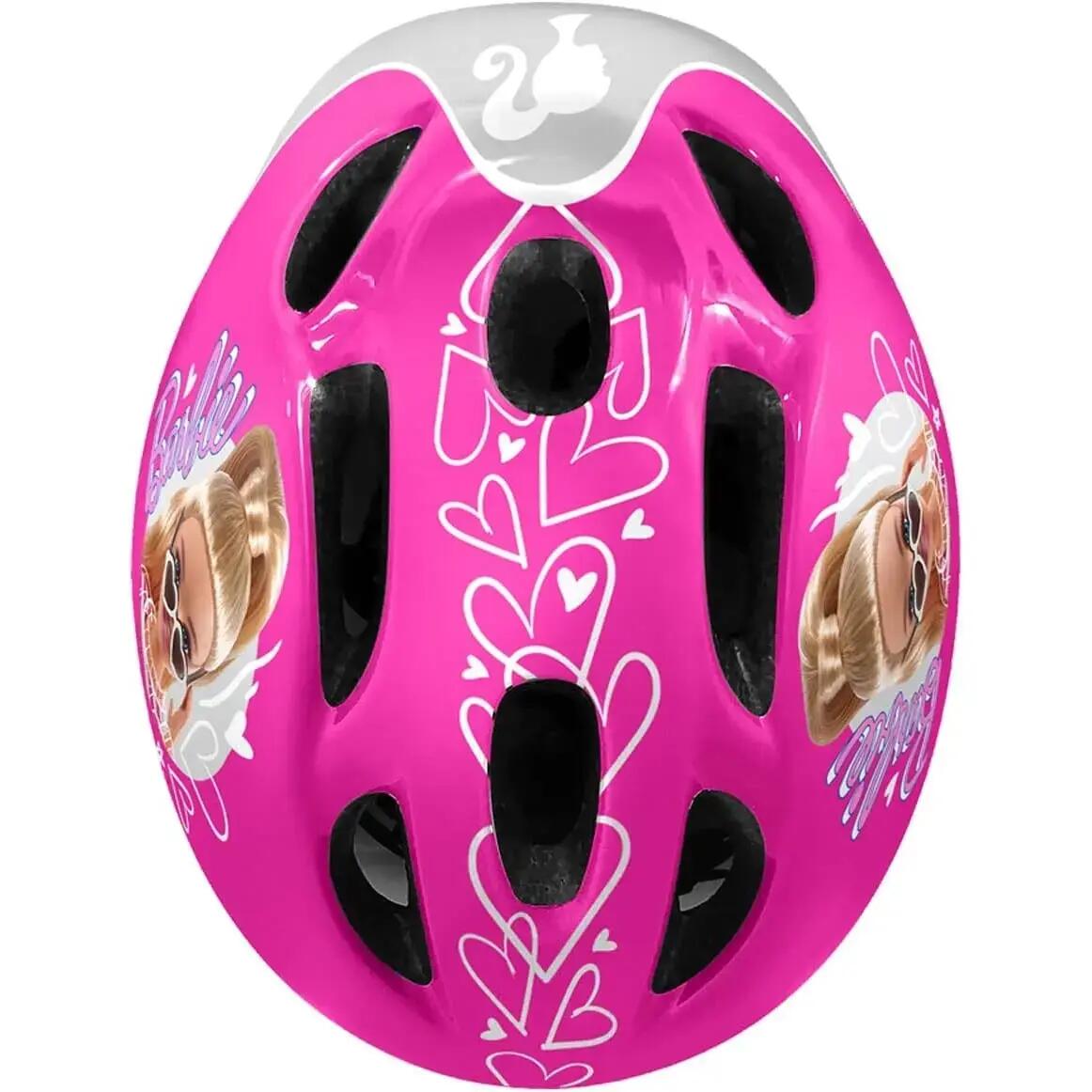Casca de protectie pentru copii cu marime reglabila, 52-56cm, multicolor, Barbie 2/2