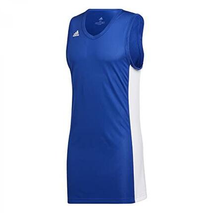 Adidas NXT PRM Basketball-Trikot Ärmellos Königsblau/Weiß XL