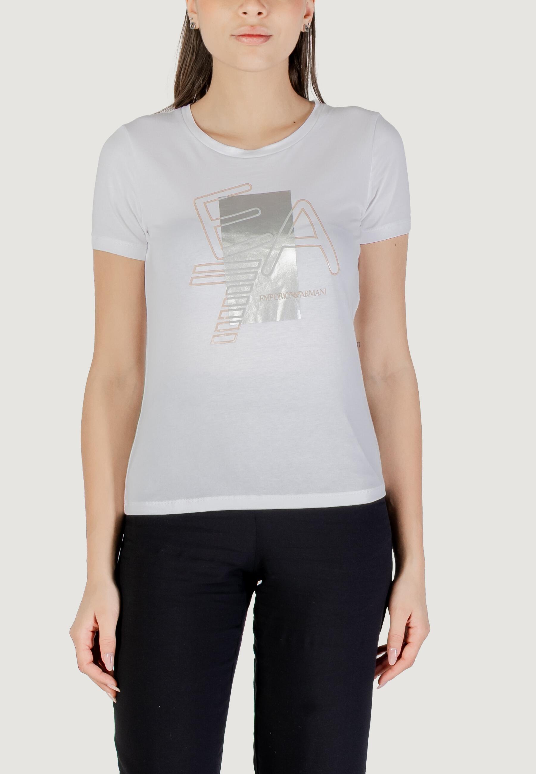 t-shirt crop top  FEMME BLANC 4/5