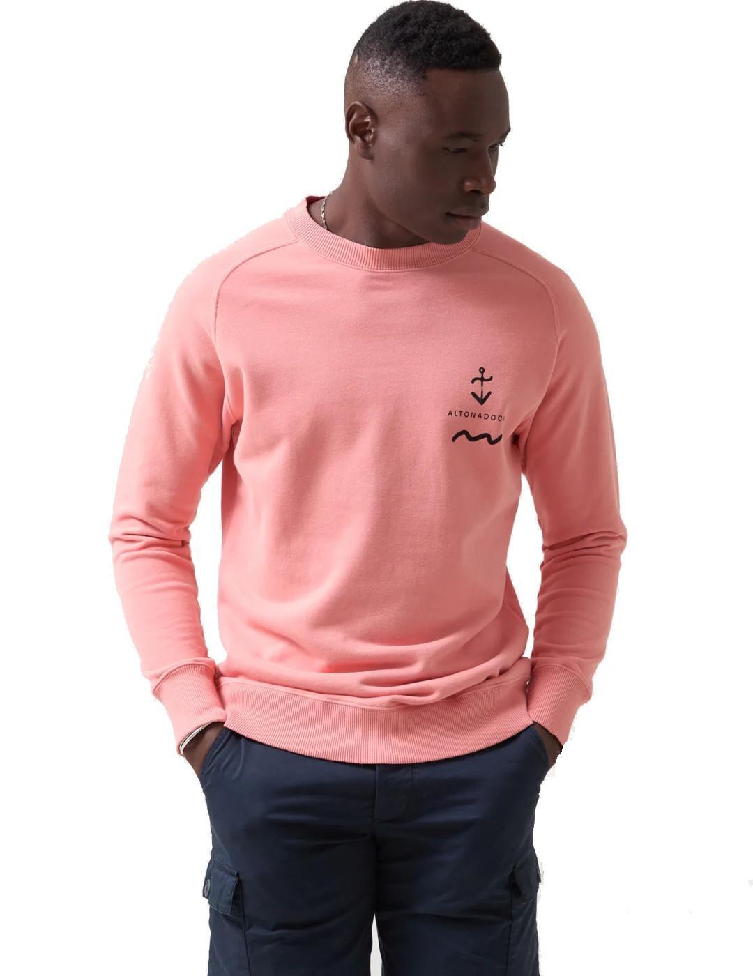 Camisola e moletom para homem Altonadock Terracota Coral 3/5