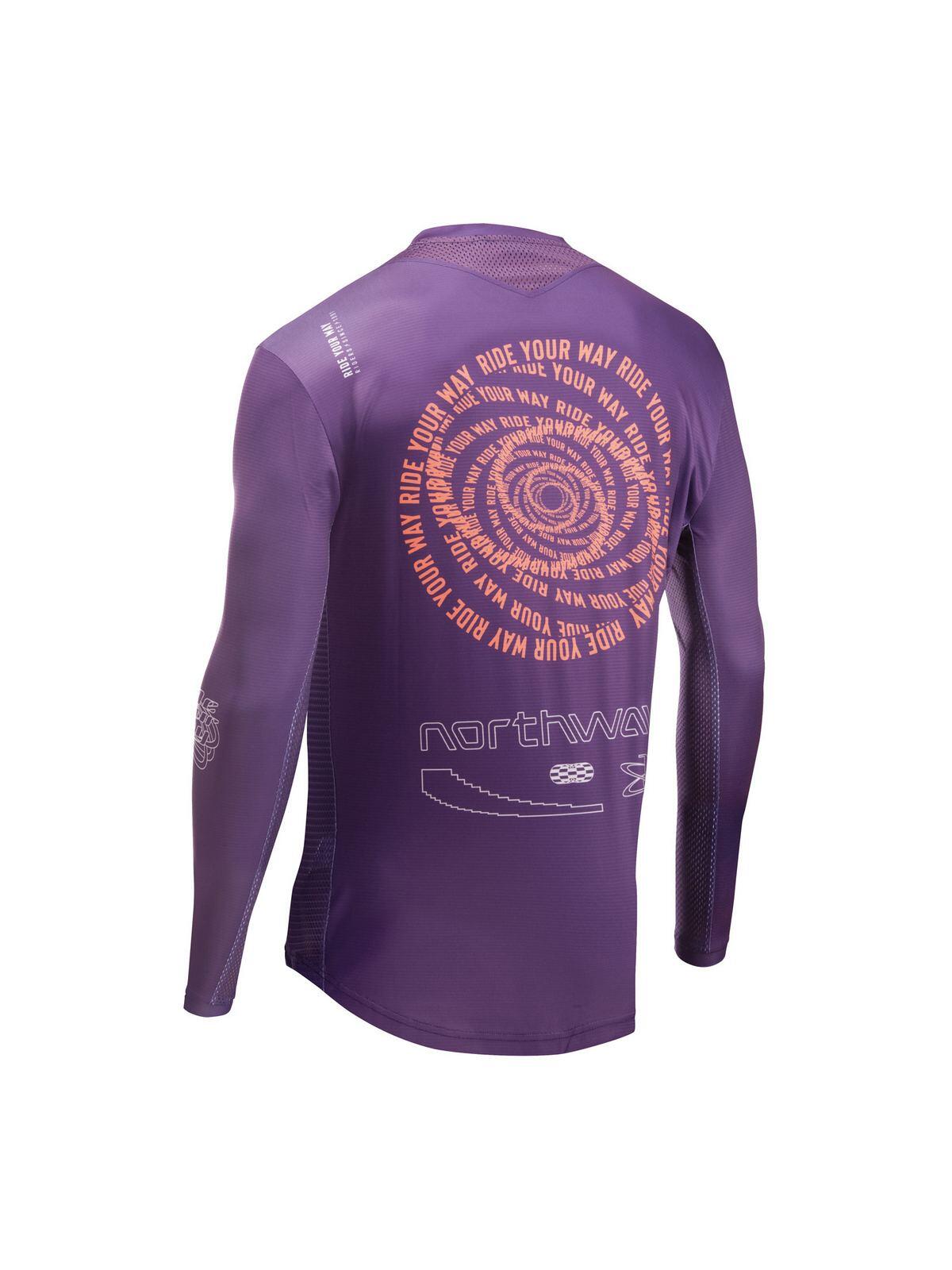 Camiseta de manga longa masculina para ciclismo Northwave Edge 2 2/5
