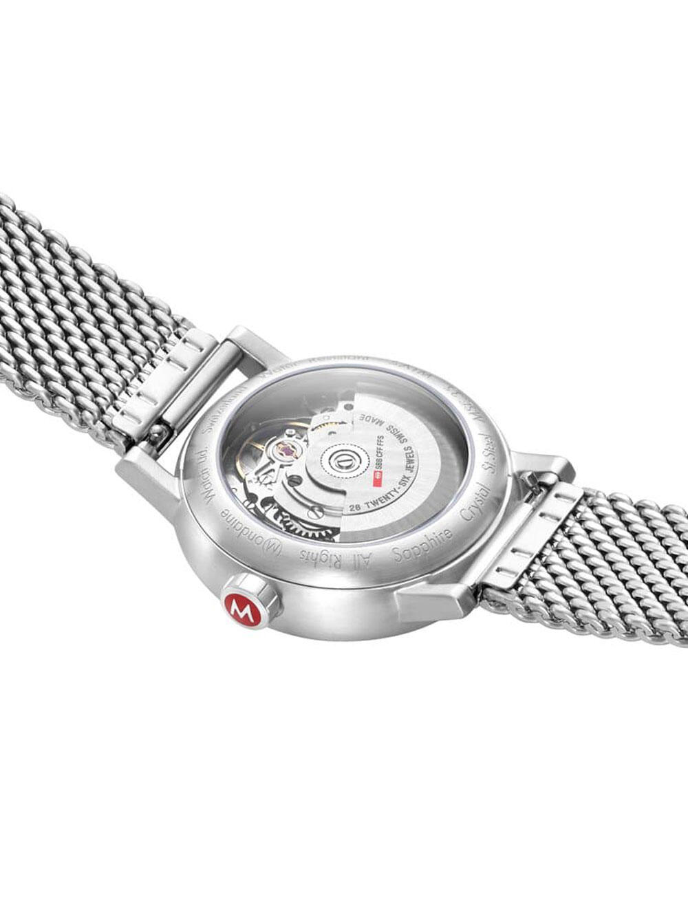 Mondaine MSE.35610.SM, Automatic, 35mm, 5ATM 4/4