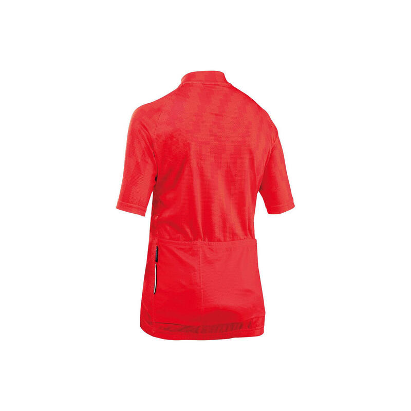 Tricou ciclism maneca scurta copii - Force Evo K - rosu Radiant