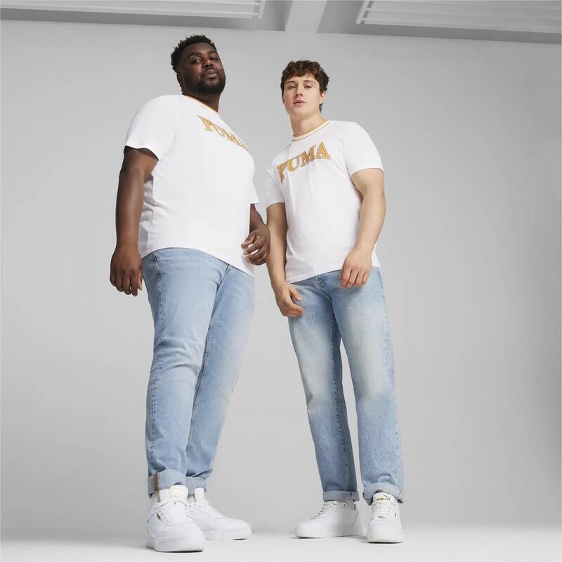 Tricou universal 67896702 cu mânecă scurtă alb bărbătesc