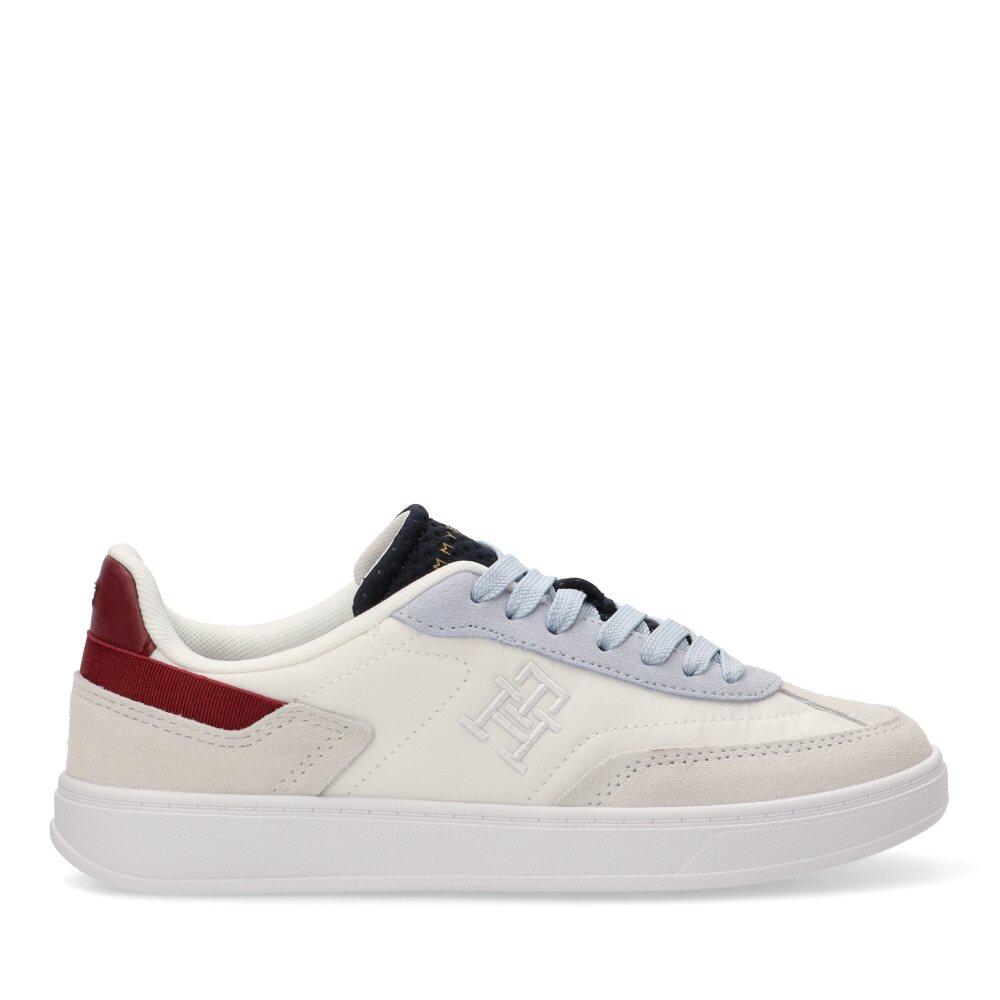 Tommy Hilfiger - Chaussures Pour Femmes Tommy Hilfiger Heritage Multicolore - Baskets - Blanc - 36 Xs - Decathlon