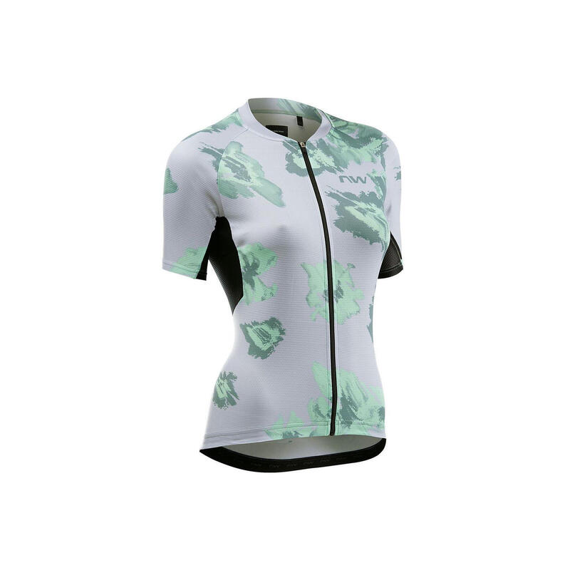 Tricou ciclism maneca scurta - Force EVO Woman Jersey Short Sleeve - Light Grey…