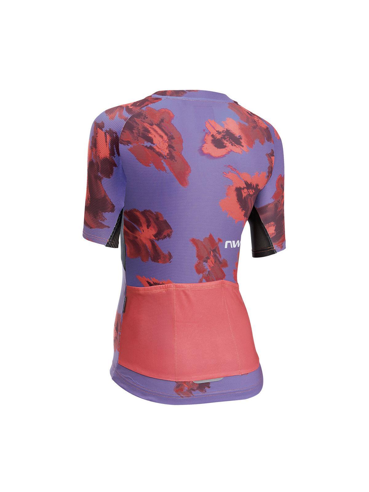 Tricou ciclism maneca scurta - Force EVO Woman Jersey Short Sleeve - Dark Purpl… 2/2