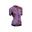 Tricou ciclism maneca scurta - Force EVO Woman Jersey Short Sleeve - Dark Purpl…