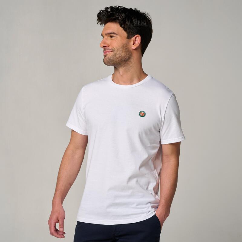 T-shirt Affiche 2025 Homme Roland-Garros - Blanc