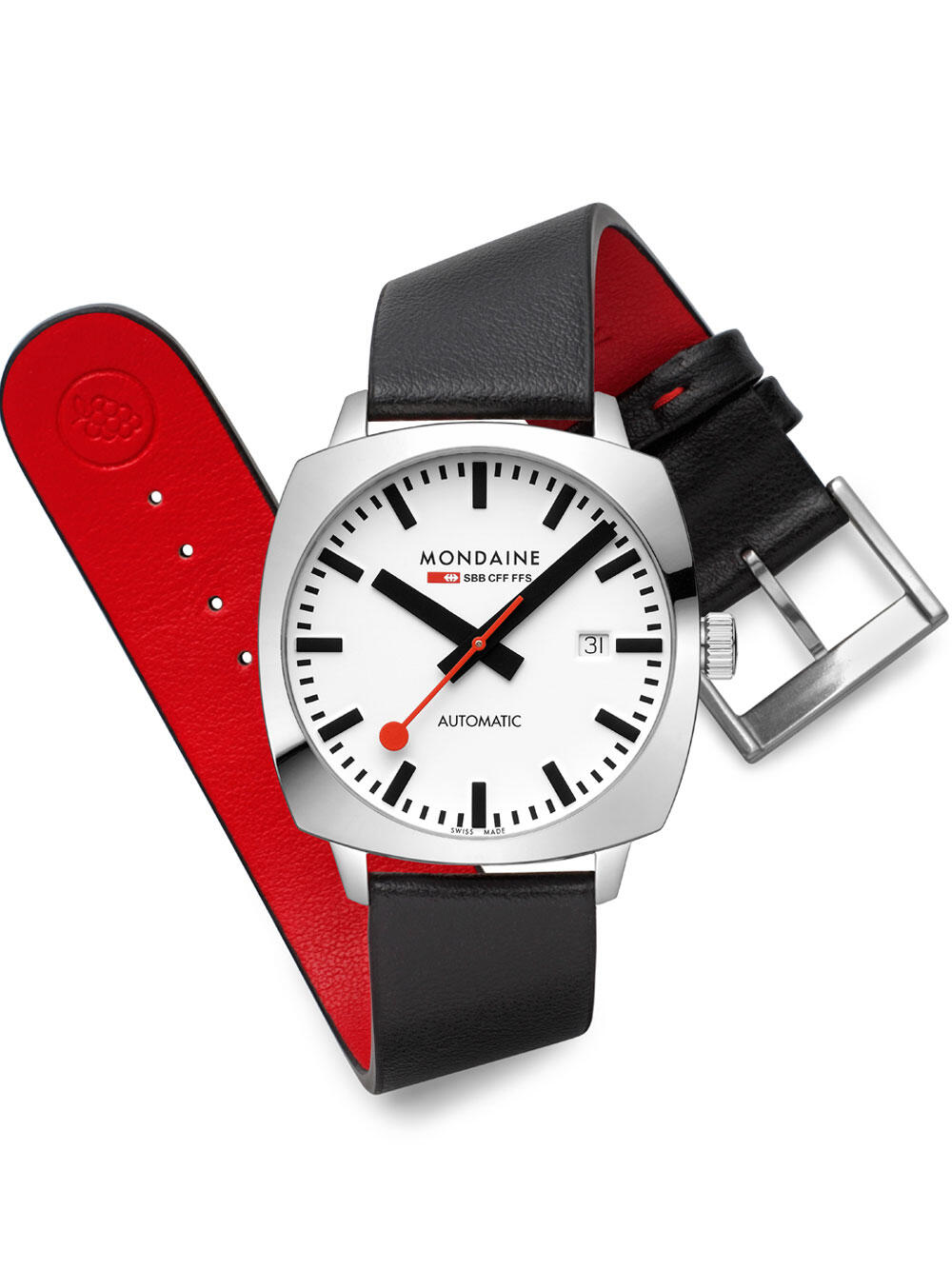 Mondaine MSL.3961B.LBV, Automatic, 39mm, 10ATM 4/5