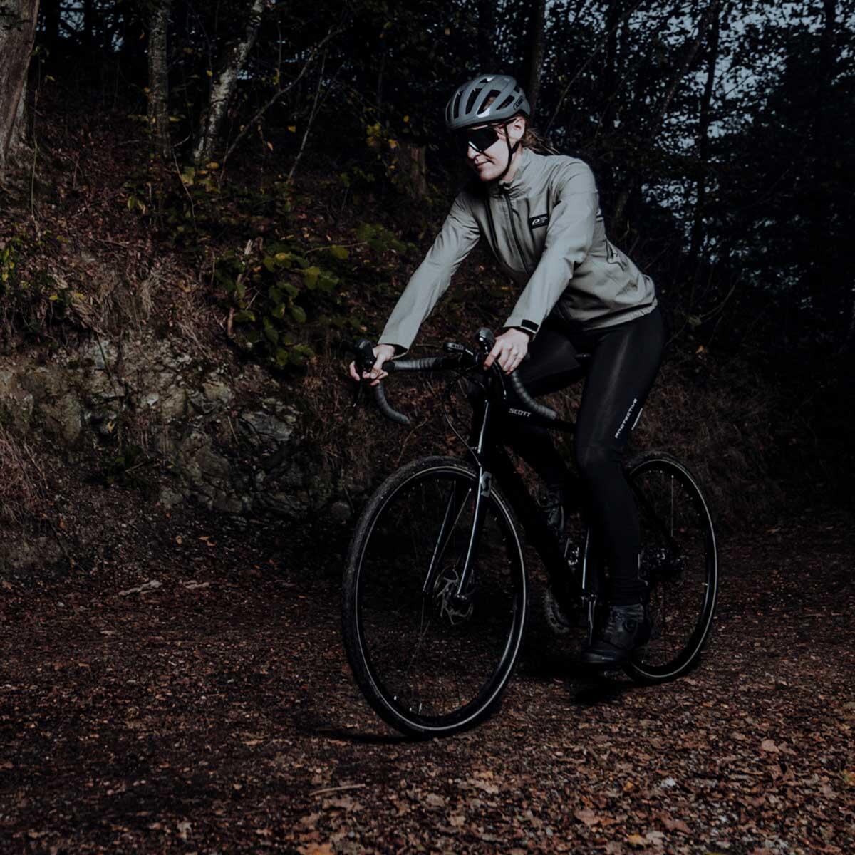 Chaqueta de lluvia - Ciclismo - Mujer - P-Cloudbust W - verde claro 6/7