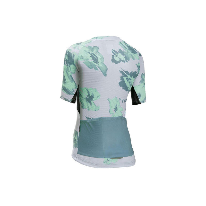 Tricou ciclism maneca scurta - Force EVO Woman Jersey Short Sleeve - Light Grey…