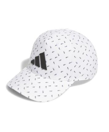 Adidas Tour Printed Snapback 25, Gorra de Golf Hombre, Blanco