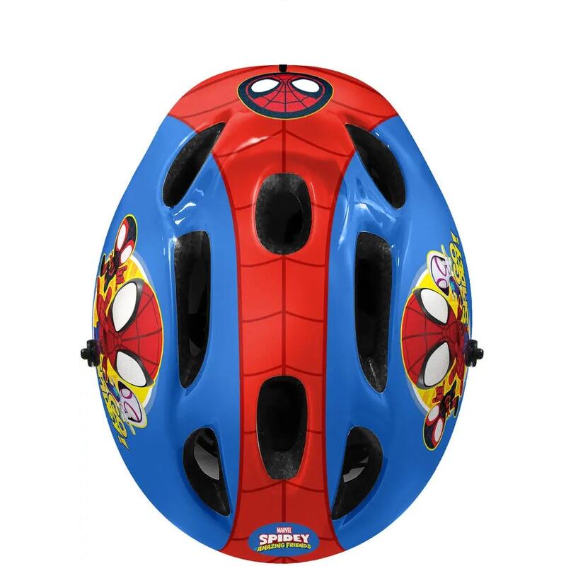 Casca de protectie pentru copii cu marime reglabila, 52-56 cm, Spidey