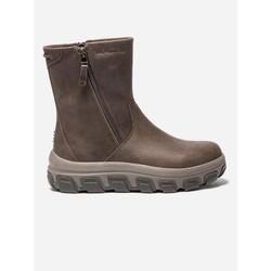 Boots zippées Femme - MIKAELA Marron