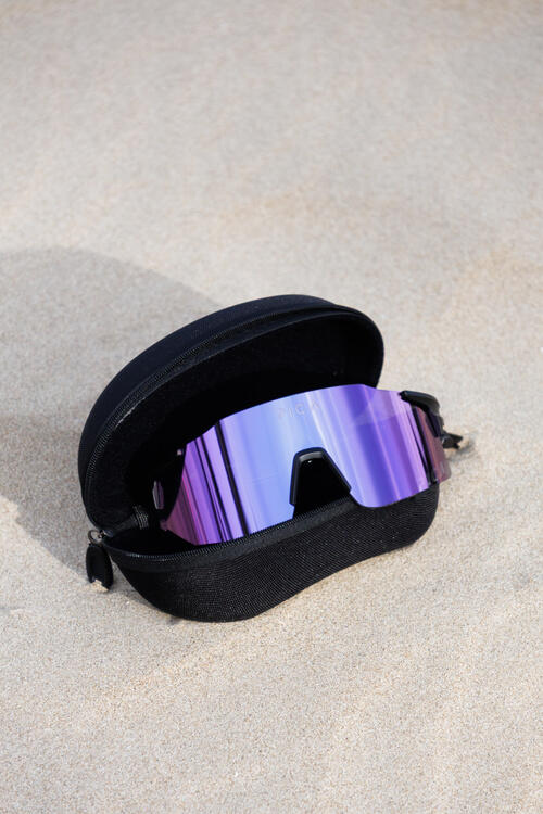 Okulary przeciwsłoneczne na rower TREZADO PICA ORRU purpurowe 5/6