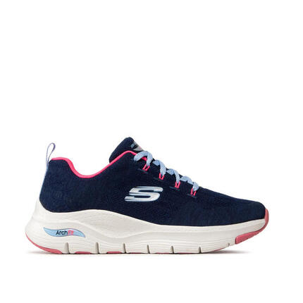 Schuhe Skechers Arch Fit Comfy Wave marineblau