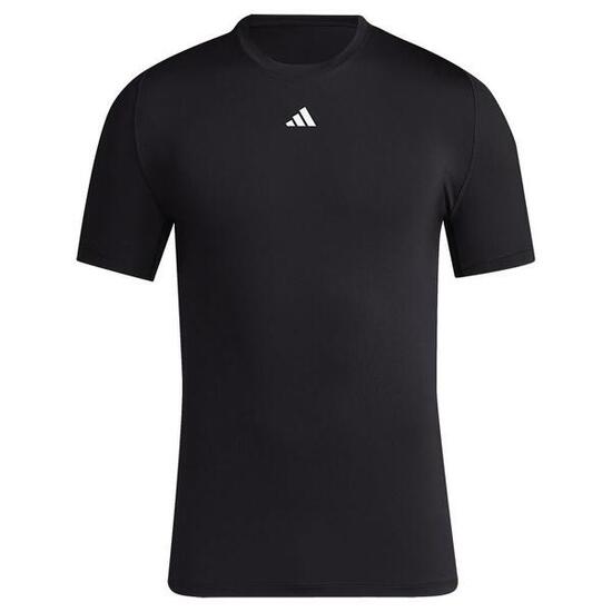 T-shirt thermique à manches courtes Adidas pour homme - Noir