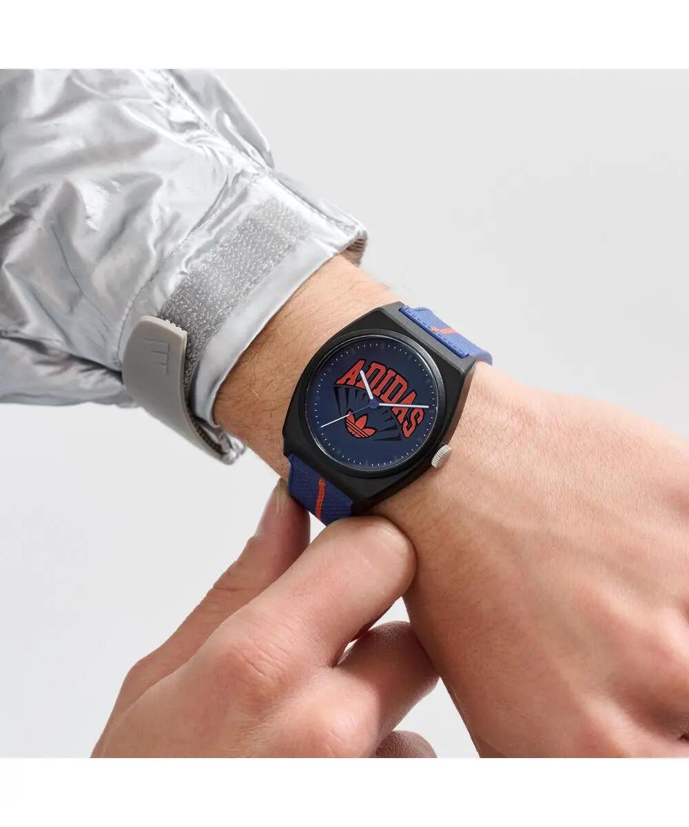 Adidas Originals Analoog  Horloge Blauw/Blauw AOST25037 5/6