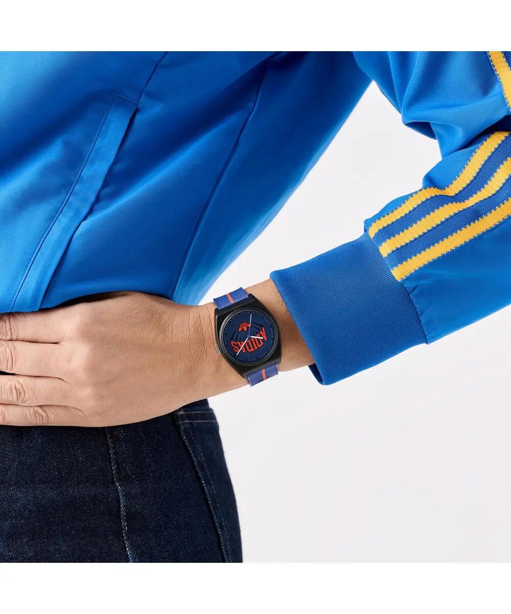 Adidas Originals Analoog  Horloge Blauw/Blauw AOST25037 4/6