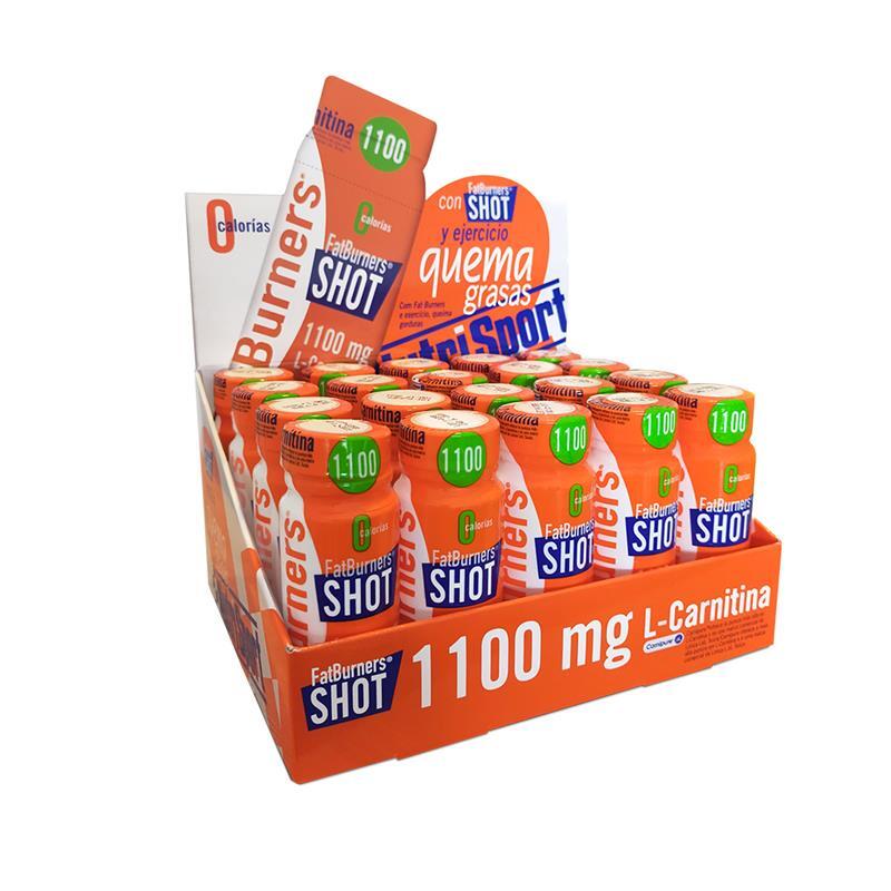 Fat Burners SHOT con L-Carnitina Carnipure® (20x60ml)