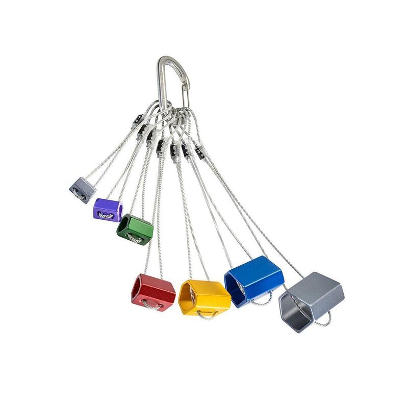 Set nuci escalada Hexcentric 4-10